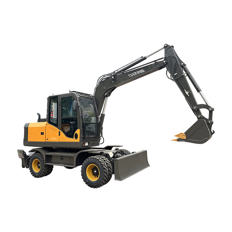 EXCAVADORA DE RUEDAS LWE 80