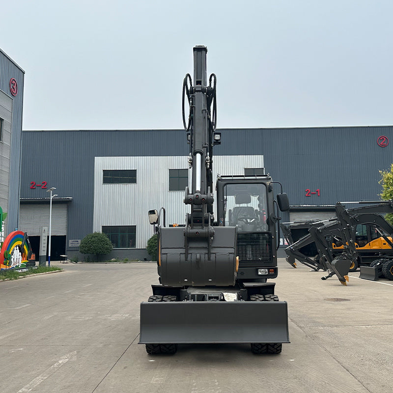 EXCAVADORA DE RUEDAS LWE 80