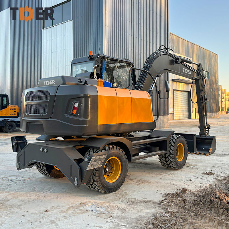 EXCAVADORA RUEDAS TWE80