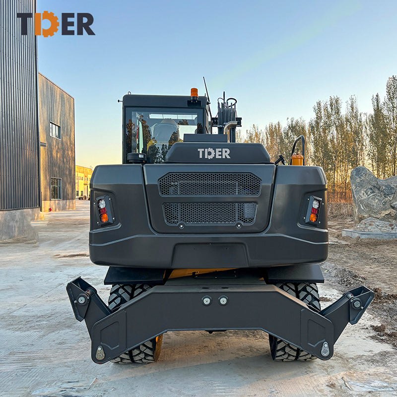 EXCAVADORA RUEDAS TWE80