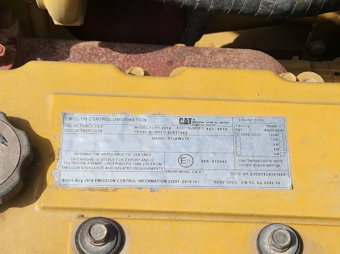 EXCAVADORA Caterpillar CAT312D