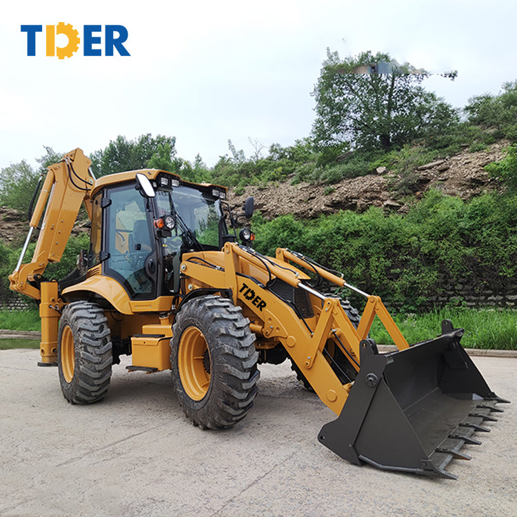 Retroexcavadora  ZT388H – Potencia, Resistencia y Ahorro Garantizado