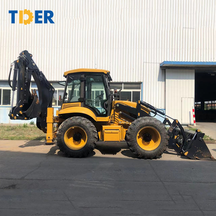 Retroexcavadora  ZT388H – Potencia, Resistencia y Ahorro Garantizado