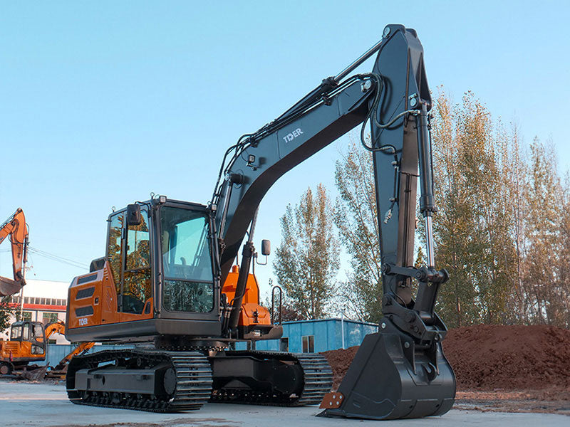 Excavadora TCE150 sobre orugas de 15 toneladas