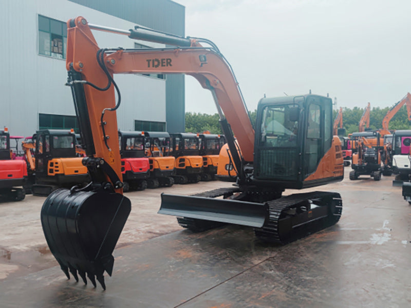 TCE90 · Excavadora TCE90  hidráulica 9 ton